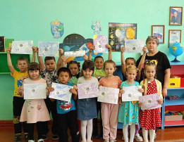 «Космический пейзаж». «Космический пейзаж».