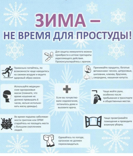 Памятка: «Как избежать инфекционных заболеваний зимой». Памятка: «Как избежать инфекционных заболеваний зимой».