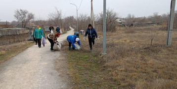 Участие в весеннем субботнике. Участие в весеннем субботнике.