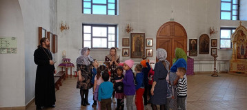 Экскурсия в Храм. Экскурсия в Храм.